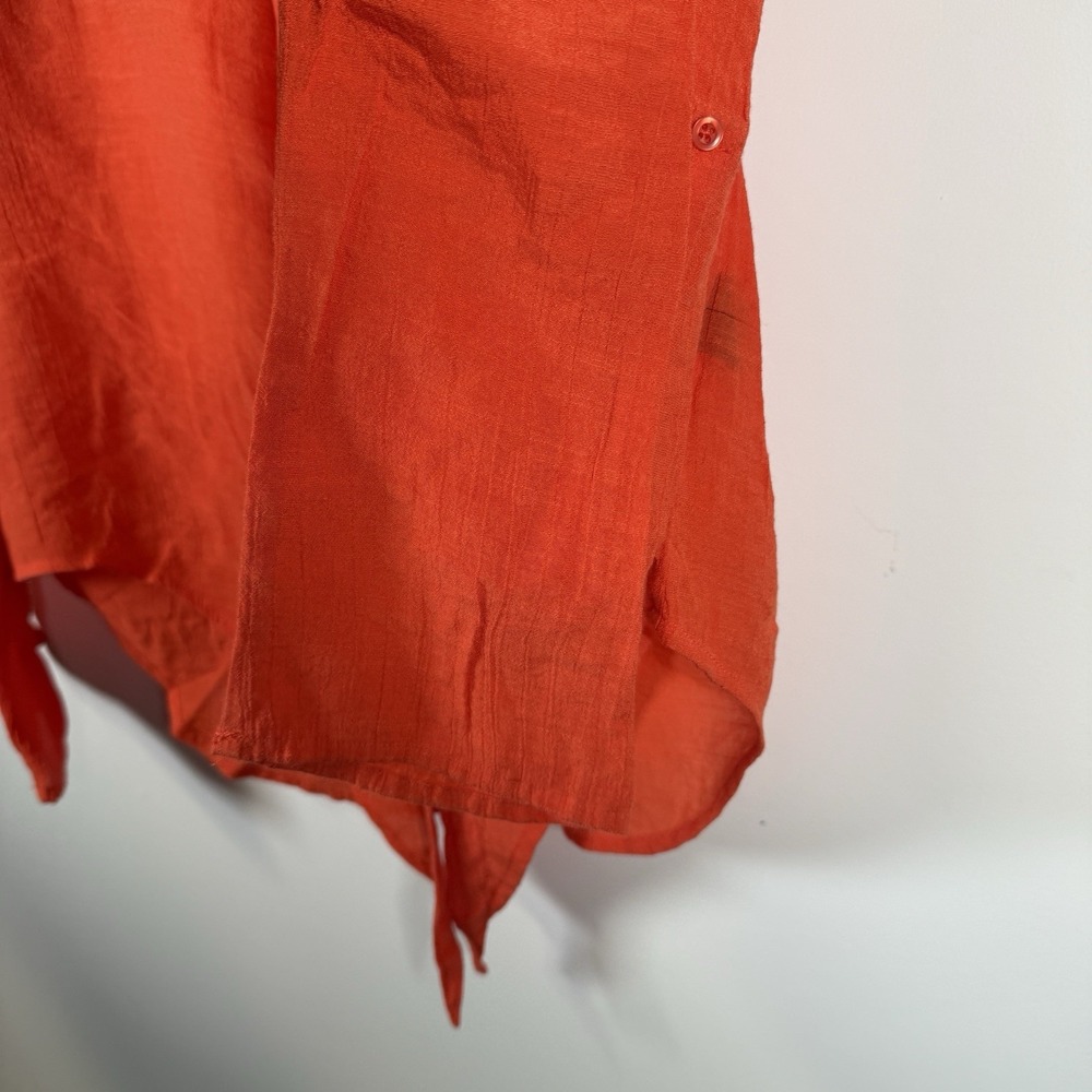 Westbound Petites‎ Women's Button Down Sheer Shirt Size Large Petite Bundle Of 2 - Picture 10 of 12